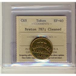 Breton #787 ICCS EF40,lty. Cld. R.D.Baker, Kingston