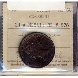 Breton #876, Charlton #NS5A1, graded ICCS MS-60. Province of