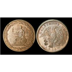 Breton # 994, CH-LC-54d2 1815 half penny token Choice Unc. W