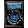 2008 $20 PF-68 Silver, International Poler Year Plasma, Ultr