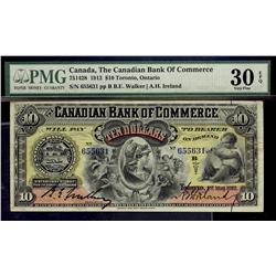 The Canadian Bank of Commerce 1912 $10 #655631 CH-75-14-28 P