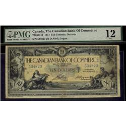 The Canadian Bank of Commerce, 1917 $10 #534823, CH-75-16-04