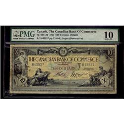 The Canadian Bank of Commerce 1917 $10 #643937 CH-75-16-04-1