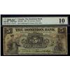The Dominion Bank, 1905 $5 #213524 CH-220-16-08. PMG VG10.