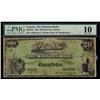 The Molsons Bank 1904 $10 #215833 CH-490-26-10 PMG VG10.
