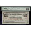 RARE SOLID NUMBERED Bank of Montreal note!  Bank of Montreal