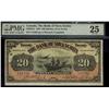 The Bank of Nova Scotia 1925 $20 Halifax S/N 141594 ppA McLe