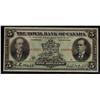 The Royal Bank of Canada, 1913 $5 #4980690 CH-630-12-04.  A 