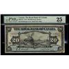 The Royal Bank of Canada 1913 $20 #831816 CH-630-12-12 PMG V