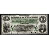 La Banque De St. Hyacinthe, 1880 $10 CH-645-12-04P.  An attr