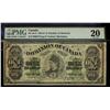 1878 $1 DC-8e-ii #B989179, PMG VF20.