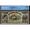 1902 $4 DC-17b #3749902 PMG VG10.