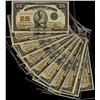 Image 1 : 1923 25¢ DC-24a.  Complete set by Check Letter, includes 10 