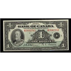 1935 $1 BC-1 Ltr B #B2682783. Original AU-UNC