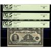 Image 1 : 1935 $1 BC-1a #A7570769-771 PCGS AU55.  Lot of 3 consecutive