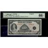 1935 $10 BC-7 #A240934 PMG Gem UNC66 EPQ. Great note with lo