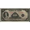 1935 $10 BC-8 French text F131095. About VF, light writing o