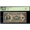 1935 $100 BC-15, #A08734.  A solid PMG VF-25 note with full 