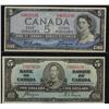 1937 $5 BC-23c #Y/C8924138 & 1954 $5 DF BC-31b #H/C4621195. 