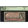 1954 $1000 BC-36 Devil's Face #AK0021589.  This note grades 