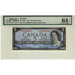 1954 $5 BC-39bA #*RC0034604 PMG CH UNC64 EPQ.