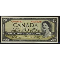 1954 $20 BC-41bA #A/E0058889. A nice VF-EF example.