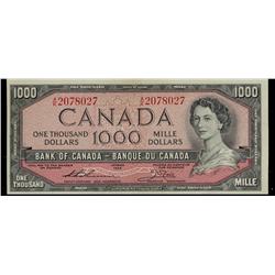 1954 $1000 BC-44e Thiessen-Crow A/K2078027. CCCS UNC-64
