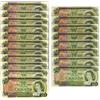Image 1 : Set of 1969 $20 notes. Complete set of 19 notes.  Includes B