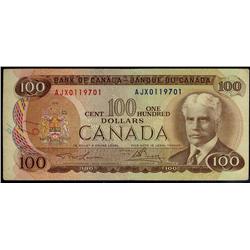 1975 $100 BC-52aAi  Lawson-Bouey  AJX0119701  Fine+ with som