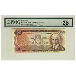 1975 $100 BC-52aA #JC1433632 PMG VF25.