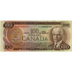 1975 $100 BC-52aA *J/A6440551 Uncirculated.