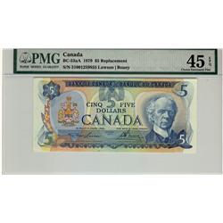 1979 $5 BC-53aA #31001259855 PMG CH EF45 EPQ.