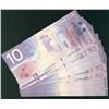 Image 1 : 2001  $10 BC-63b #FDZ9832801 to 849, lot of 48 consecutive G