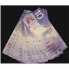 Image 1 : 2001 $10 BC-68a.  Lot of 25 notes, includes consecutive note