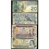 Image 1 : 1973 $1 BC-46a ERROR notes, Lot of 4 notes.  Includes with p