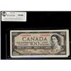 Image 1 : Large lot of 10 1954 $100 notes, different signatures and pr