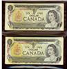 Image 1 : Mixed Lot, Bank of Canada issues, includes 1973 $1 BC-46a(69