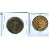 Image 1 : 1881S US Morgan $1 & 1992 US Silver Liberty 1 oz coin.  Both