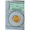 Image 1 : 1912 $5 Gold PCGS MS64 Gold-orange luster.  Excellent strike