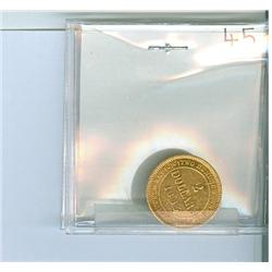 1865 Nfld $2 Gold.  A nice example in EF45.