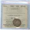 Image 1 : 1862 N.B. 10¢ N.B. ICCS EF40. Lightly toned.