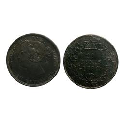 1862 N.B. 20¢  ICCS MS-62.  A nicely toned coin with blue lu