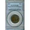 Image 1 : 1861 N.S. 1¢ PCGS SP-63RB.  Gem PATTERN  NS-8a, Nice luster 