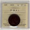 Image 1 : 1859 1¢ DP N9 #1 ICCS EF40.