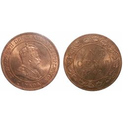 SOLO HIGHEST GRADED! 1909 1¢ ICCS MS66 Red.  A gorgeous Prem