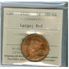 Image 1 : 1920 Large 1¢ ICCS MS64 Red, 90% red lustre. A nice High end