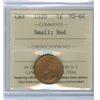 Image 1 : 1920 1¢ Sml ICCS MS64 RED, 90% RED LUSTRE.