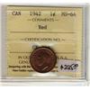 Image 1 : 1942 1¢ ICCS MS64RD.