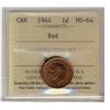 Image 1 : 1944 1¢ ICCS MS64RD.  Tough example in this grade.  Coin is 