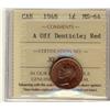 Image 1 : 1948 1¢ A Off Dent ICCS MS64RD. Full red example.